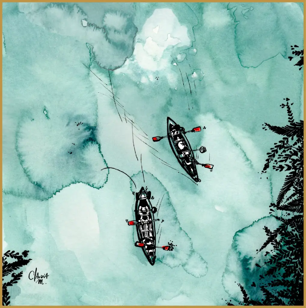 Kanuland  (30X30 cm)