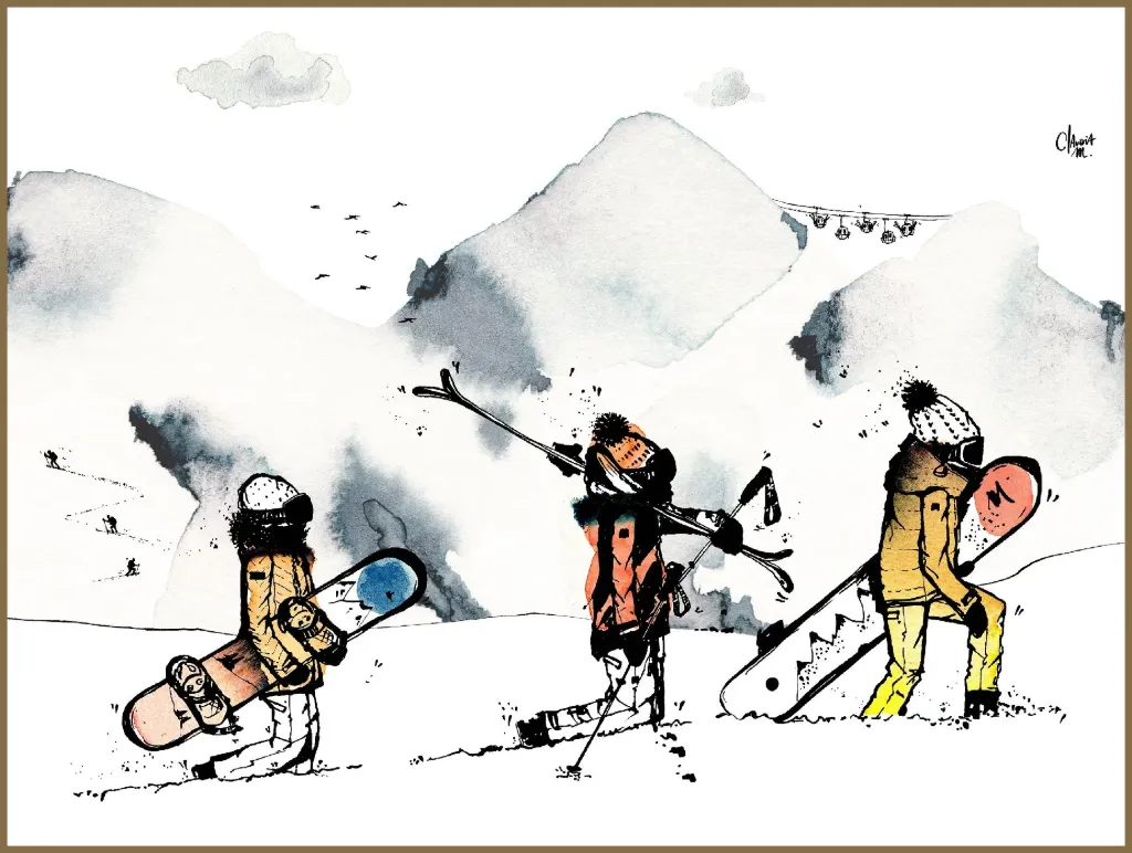 Free ride  (40X17 cm)
