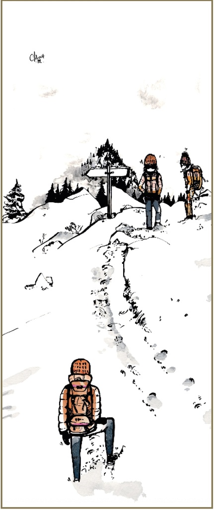 Dans les nuages ! (15X21 cm)