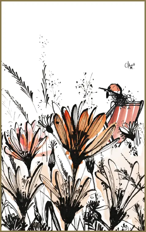 Coup de soleil ! (15X21 cm)