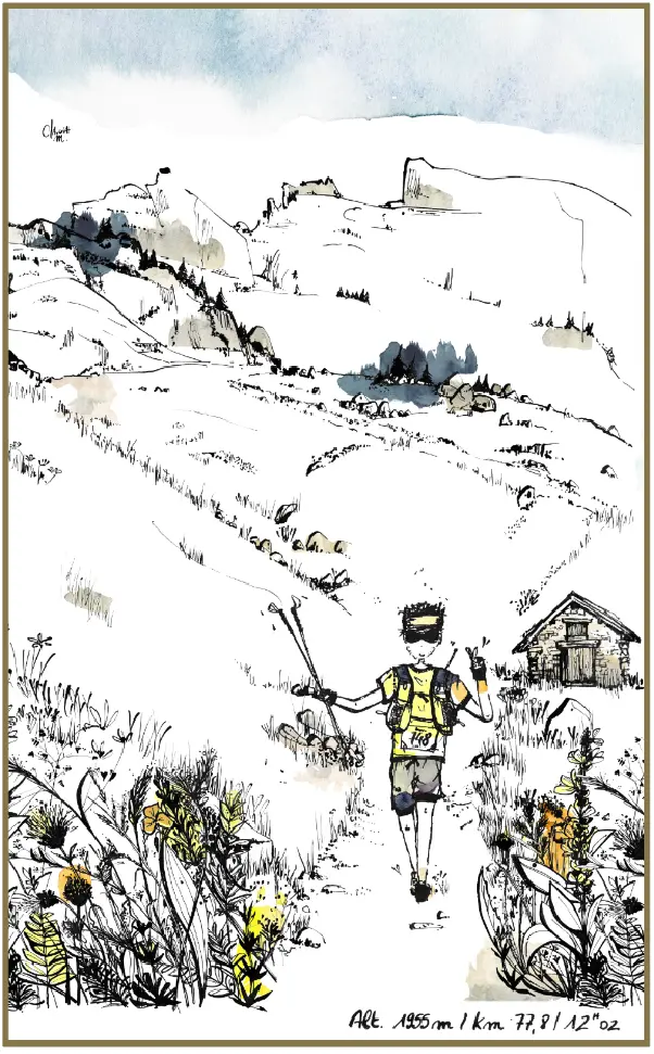 P'tite foulée ! (15X21 cm)