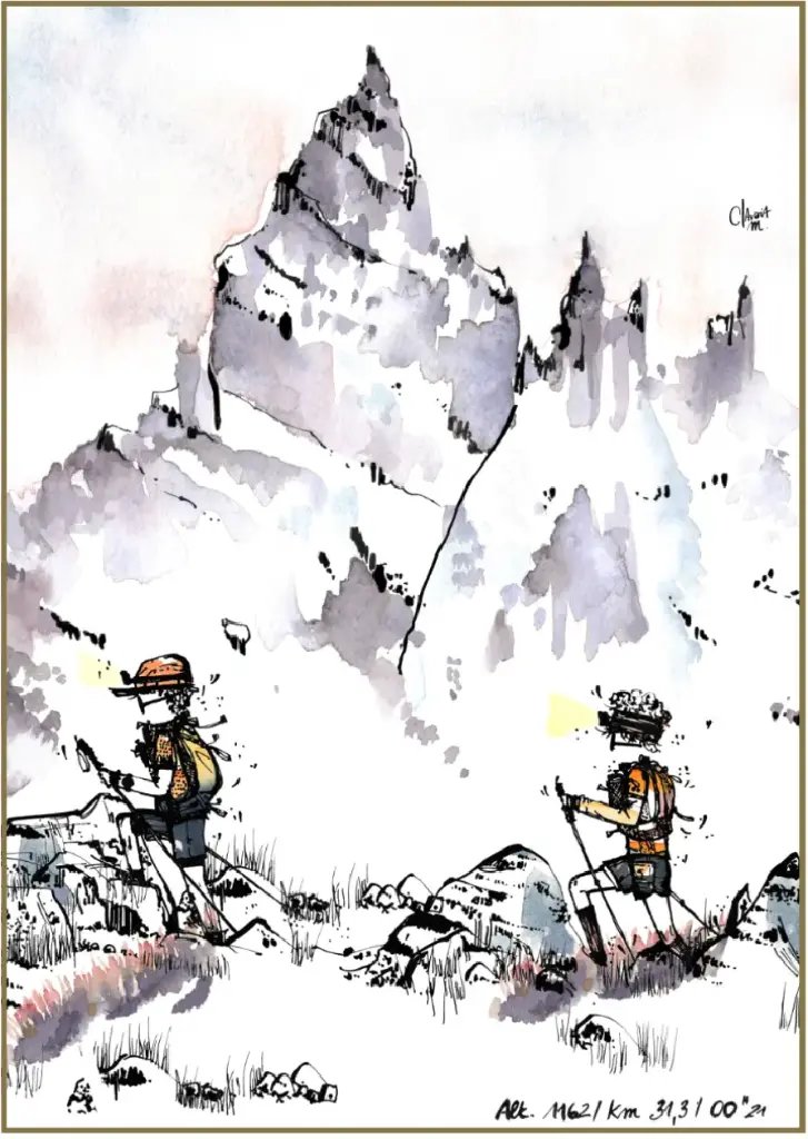 Entre chien et loup ! (15X21 cm)