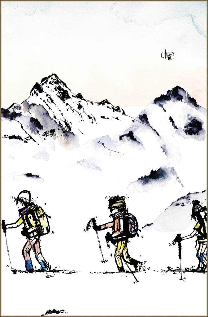 On te suit (jaune)! (15X21 cm)