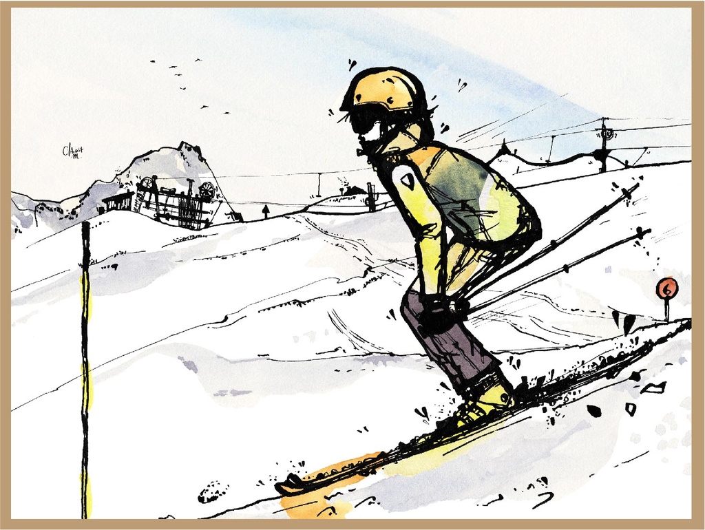 Tout droit ! (21X15 cm)