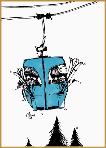 Oeuf d'hiver cyan