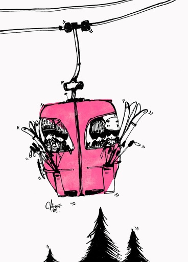 Oeuf d'hiver fuchsia